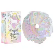 Tarot Card Crystal Unicorn 78 Card Tarot Deck Set Gifts New