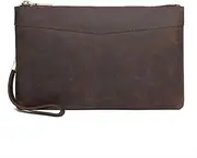 [DLUXCA] Clutch Bag Men's Large Capacity Business Handbag Retro Wallet Casual Clutch Men's Bag
