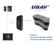 USAV Bluetooth Adapter for Bose Acoustic Wave Music System II | CD-3000
