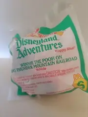 1994 Winnie the Pooh 3" Big Thunder Mountain Railroad Train McDonald's Viewer #6