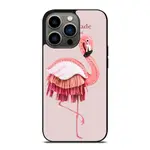 KATESPADE NEW YORK FLAMINGO 3D 花色手機殼專為 IPHONE 14 PRO MAX 手機殼