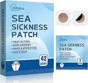 268 Bliss Sea Sickness Patch for Cruisers - Travel Must Have - Cruise Ship Essentials for Carnival, Princess, Norwegian, Holland America, MSC & Major Cruise Lines-Travel Essentials for Adults and Kids