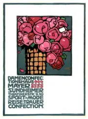 Mayer Sundheimer Ladies' Confections 1909 art poster wall art