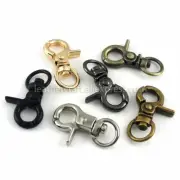1pc Trigger Lobster Hook Clasps Tiny Metal Snap Hooks Leather Crafts Accessories