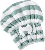 Hair Drying Cap - Diffuser Drying Cap Thermal | Microfiber Hair Towel Cap | Fleece Quick Drying Hair Dryer Towels | Super Absorbent Head Wrap Towel Wet Hair Towel Wrap Drying Supplies for Home Travel