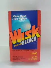 Wisk Detergent New 1 Load
