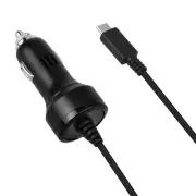 Type-C 5V Car DC Adapter Charger Power BLACK for GoPro Hero 5 Session Mains Cord