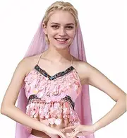 [Generic] Sequin And Tassel Decorated Belly Dance Costume Bra Decorate With Sequins And Tassels To Shiny And Charming Appearance