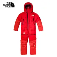 在飛比找THE NORTH FACE 官方旗艦店優惠-The North Face北面女款紅色保暖防潑水連身羽絨服