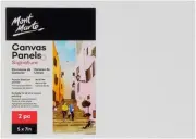Mont Marte Canvas Panels Signature 2pc, 5 x 7in (12.7 x 17.8cm), Canvas Board