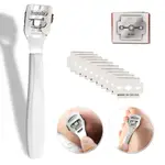 STAINLESS STEEL PEDICURE CALLUSES FOOT SKIN FILE SHAVER CORN