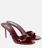 [Paris Texas] Paris Texas Lidia 70 patent leather mules AU 6 red