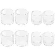 Disposable Soft Sleeves for Shockwave Therapy Machine PSP10, PSP15, PSP20, Includes 4 Small (15mm) and 4 Large (20mm+) Single-Use Cover, Relieve Discomfort