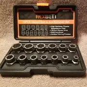REXBETI Impact Bolt & Nut Remover Set, 13pcs Bolt Extractor Tool Set with Case
