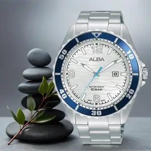 【ALBA】雅柏 Active 運動風潮流手錶-42mm(AG8N53X1/VJ32-X339S)