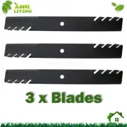3 x Mower Blades Kit Compatible For Bad Boy 038-6003-00 038-6005-00 038-6050-00