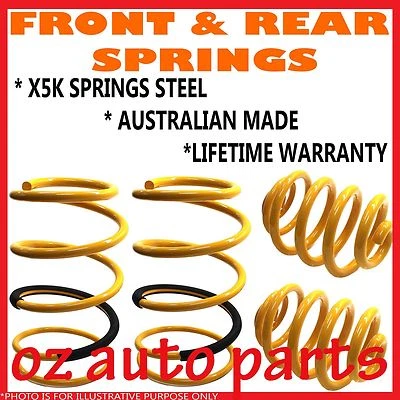 F&R ULTRA 70mm LOWERED COIL SPRINGS FOR SUBARU IMPREZA & WRX GG HATCH 2000-2002