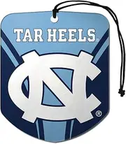 FANMATS University of North Carolina - Chapel Hill Air Freshener 2-pk 2.75” x 3.5” - "NC Logo & Wordmark