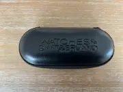 Black leatherette Watch Case & Travel Case for Rolex Cartier Breitling Tudor Tag