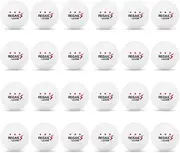 24Pcs 3-Star 40Mm Table Tennis Balls Ping Pong Balls Amateur Training Practice Balls White White