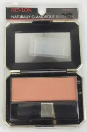 New in Package REVLON NATURALLY GLAMOROUS BLUSH-ON - Skin Light **RARE!