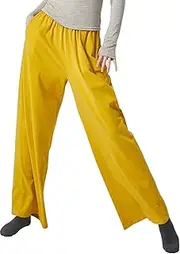 [Angcoco] Women's Drawstring Loose Fit Wide Straight Leg Pants