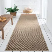 Paseo March Taupe Runner Rug