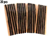Tubeless Tyre Repair Kit Inserts Plugs Strings Strips 8" X 20 Strips