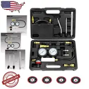 Comprehensive Cylinder Leak Down Tester Set with Universal Connectors & Gauges