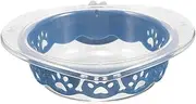 VILLFUL Pet Feeding Holder Crate Bowl Detachable Hanging Feeder for Dogs and Cats Safe Plastic Design Versatile Pet Food Bowl for Crate Use