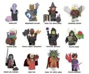Lego 71047 Dungeons and Dragons Minifigures Complete Opened Set of 12 Figures