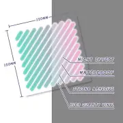Reflective Frame Stickers Safety Decal MTB Bike Mountain Biking GREEN PINK