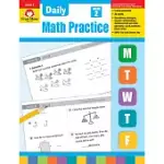 DAILY MATH PRACTICE, GRADE 2