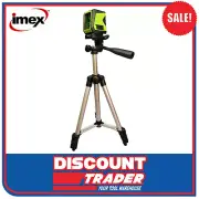 Imex Mini Green Beam Cross Line Laser Level Kit with Tripod 012-L2G - L2G