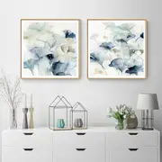 Gingko Leaves By Carol Robinson 2 sets Poster Wall Art