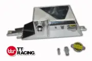 Aluminium Header Overflow Radiator Coolant Tank for Nissan GT-R 09-14 Chrome
