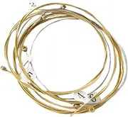 Dickly 6Pcs Acoustic Guitar Strings for Electric Acoustic Guitar Accessories Kit