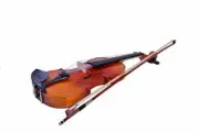 Indian 4/4 Completely Size Violin, Pine Wood Spruce Top Combo (Hard Case, Bow