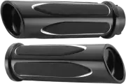 ARLEN NESS 07-053 Deep Cut Comfort Series Grips - TBW - Black