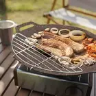 Grid Heat-resistant Oil-proof Camping Cooking Baking Net Paper Clip Design