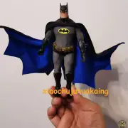 1/12 BATMAN Cosplay Costume Bodysuit Pants Robe for 6" Action Figure Model Toy