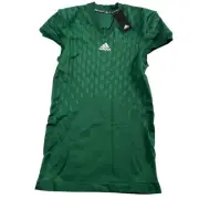 Adidas Football Jersey Mens XL Dark Green Techfit ClimaCool PrimeKnit AU1792