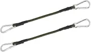 GANAZONO Double Hooks Elastic Straps Bungee Cords Hooks for Luggage Suitcase Camping Easy to Operate Suitable for Outdoor