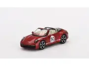 1:64 PORSCHE 911 TARGA 4S HERITAGE DESIGN EDITION CHERRY RED MINI GT 461