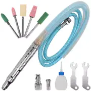 Micro Air Die Grinder Kit Mini Pencil Polishing Rotary Grinding Tool 72000RPM