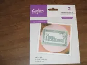 CRAFTERS COMPANION HAPPY HOLIDAYS PAPERCRAFT DIES SET