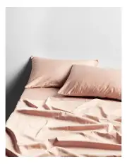[Aura Home] Halo Organic Sateen Sheet Set Lotus