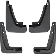 4Pcs Front Rear Mud Flaps Splash Guards Fender Mudguards Compatible for BMW 3 Series E46 1997-2006 Mudflaps 1998 1999 2000 01 02 03 04 05