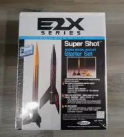Estes E2X Series Super Shot Flying Model Rocket Starter Kit No. 1449 SEALED