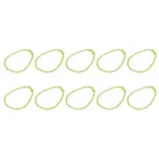 4.72" Ball Bead Chains with Connectors for Key Chains DIY Crafts, 24Pcs Green